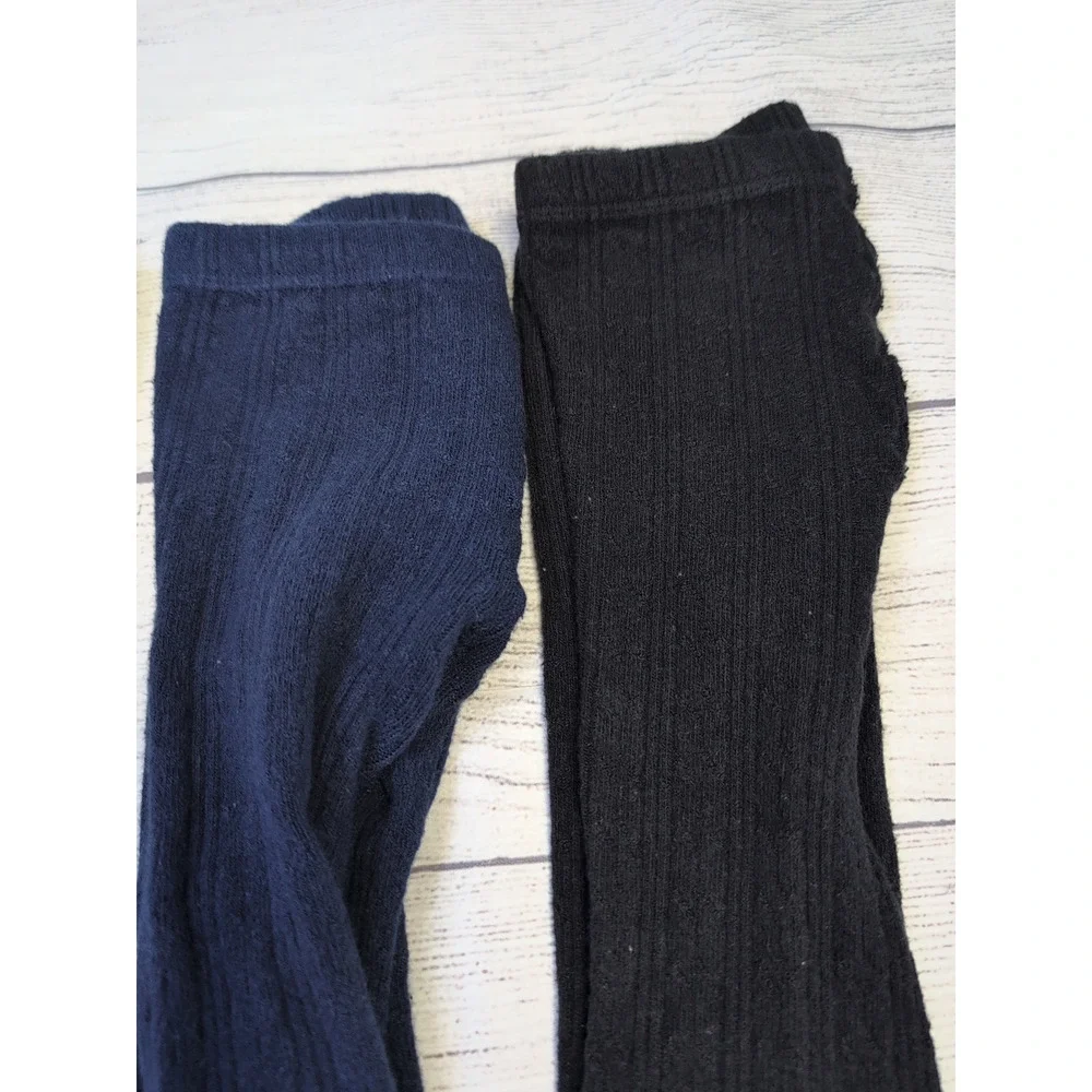 5/6 Little Stocking Co Cable Knit Tights Bundle
